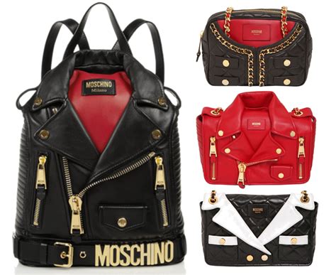 fake moschino bag that looks like a jacket|how to identify moschino bags.